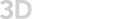 Simple 3DTraffic logo white